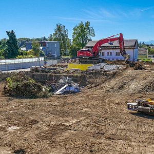 N&uuml;rensdorf | Steinackerstrasse 5 | Abbruch EFH und Aushub